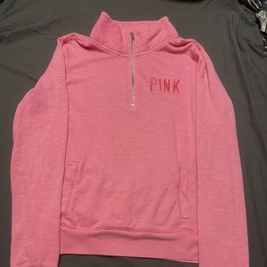 Lightly worn PINK 3/4 zip!